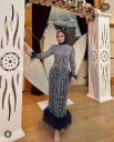 Laci Gümüş Kalem Abiye