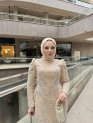 Pudra Taş Detaylı Abiye